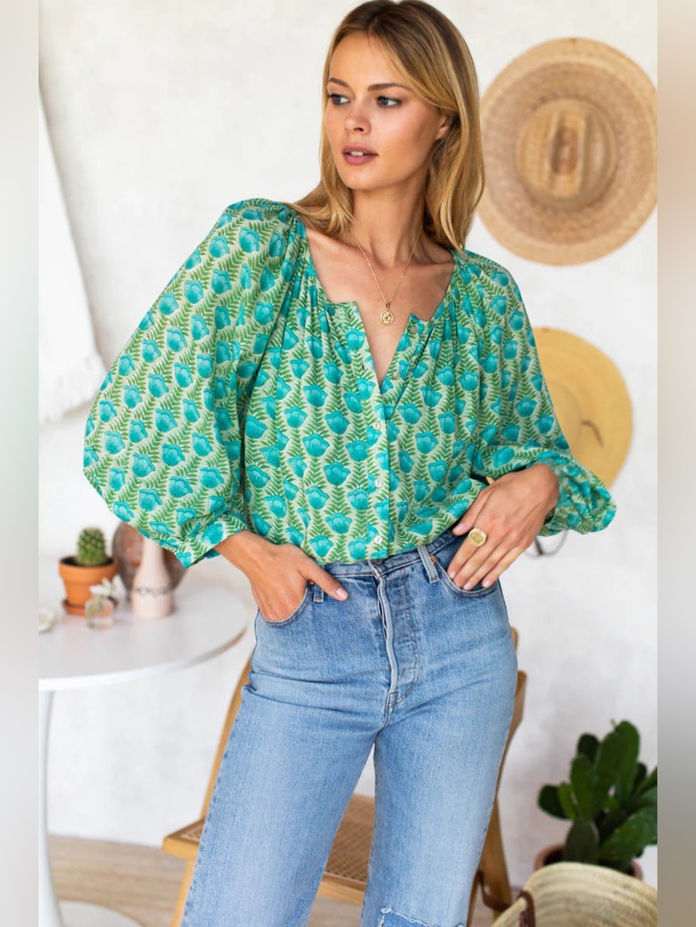 Emerson Fry India Collection Blouse